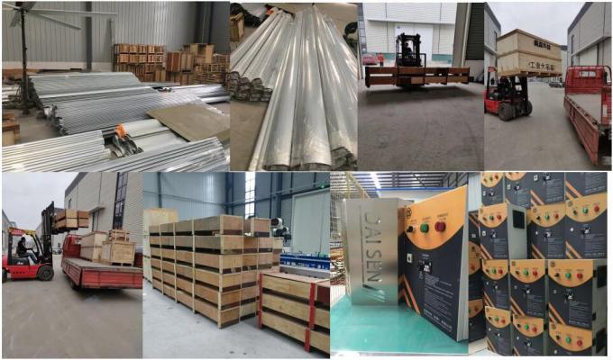 65RPM aire frío gigante gran cuchilla ventiladores industriales HVLS 6