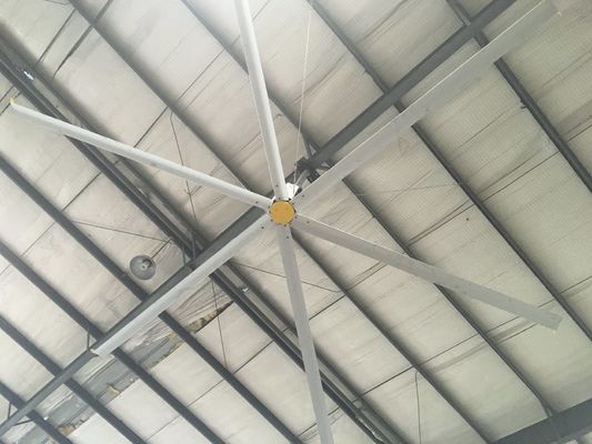 6Ventiladores de techo de cuchillas grandes de 20 pies para techos altos
