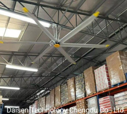 Un buen precio. Extractor de enfriamiento industrial de la ventilación de la fan de techo de Daisen Hvls con el motor de Pmsm en línea