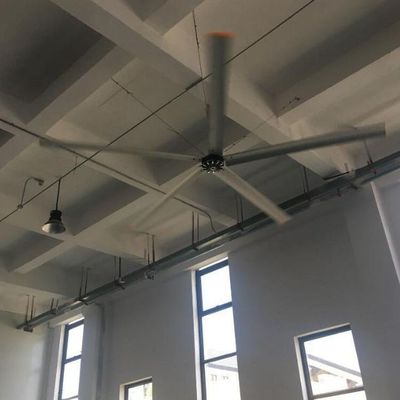 Un buen precio. DX/DS 7.3m 24FT Super Flujo de Aire Pmsm Alimentado por motor Ventiladores de techo HVls grandes para taller de producción de cables Refrigeración de aire en línea
