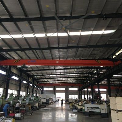 Un buen precio. 7.3 metros HVls ventilador de techo industrial gigante para espacios altos y grandes en línea