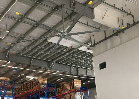 Un buen precio. Aluminio 1.5kw Motor gran remo Ventiladores de techo gigantes 380AC para almacén en línea