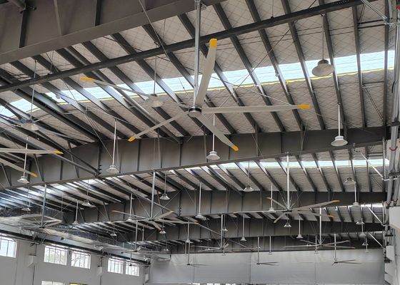 Un buen precio. Fans industriales altas de la eficacia HVLS para la iglesia y Warehouse en línea