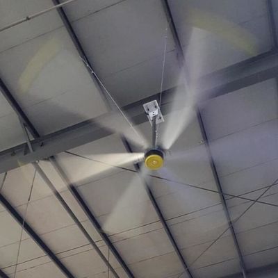 Un buen precio. 24 pies fans de techo industriales de almacén y del taller del refrigerador de aire del motor de Hvls Pmsm en línea