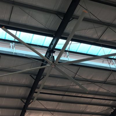 Un buen precio. Dispositivos más frescos industriales de aire del ventilador de fan de techo del taller de 1.5KW Hvls en línea