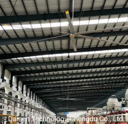 Un buen precio. ventilador de fan industrial de Hvls del techo los 24FT grande de los 7.3M que se refresca en alto espacio grande en línea