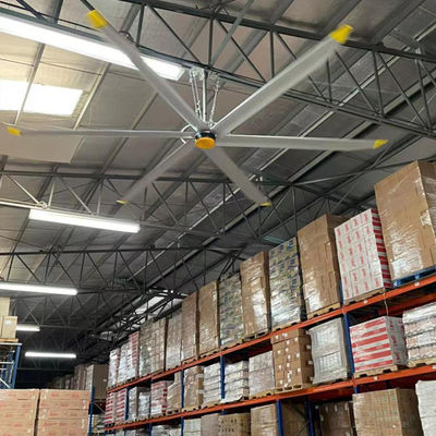 Un buen precio. Ventilador de escape industrial de 5,0 m 16FT Ventilador de techo para enfriamiento y ventilación de aire de almacén en línea