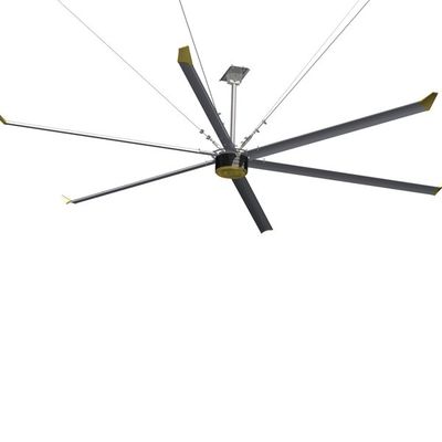 Un buen precio. 6.1m 20FT granja lechera HVls ventiladores de techo alimentados por un imán permanente motor síncrono en línea