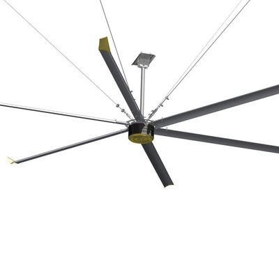Un buen precio. Ventiladores de techo PMSM HVLS de 16 pies para circulación de aire y ventilación en almacenes de volumen en línea