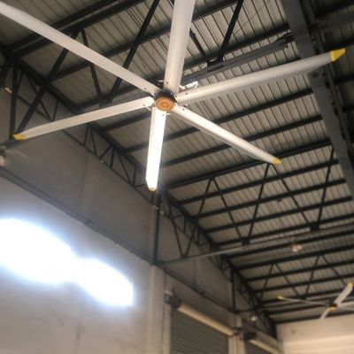 Un buen precio. 5.0m 16FT HVLS ventilador industrial de techo para refrigeración de aire 0.75KW motor PMSM incluido en línea