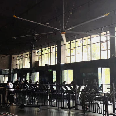 Un buen precio. Principales características Sin mantenimiento 7.3m 24FT Gran ventilador de techo AC HVLS para energía- Solución en línea