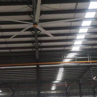 Un buen precio. Potente ventilador de techo industrial HVLS de 6.1m 20FT para restaurante y planta de fabricación en línea