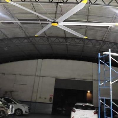 Un buen precio. Ahorro de energía 5,0m 16FT ventilador de techo HVLS para mantenimiento gratuito y mejor ventilación en línea