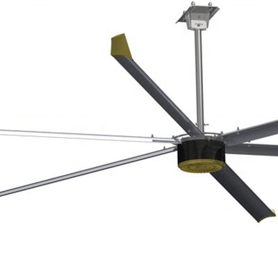 Un buen precio. Frío de aire grande con ventilador de ventilación HVLS industrial de 4.2M 14FT y ventilador de techo montable en línea