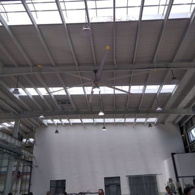Un buen precio. Gran ventilador de techo industrial de aluminio Diámetro del ventilador Tamaño de 7,3 a 2,4 metros en línea