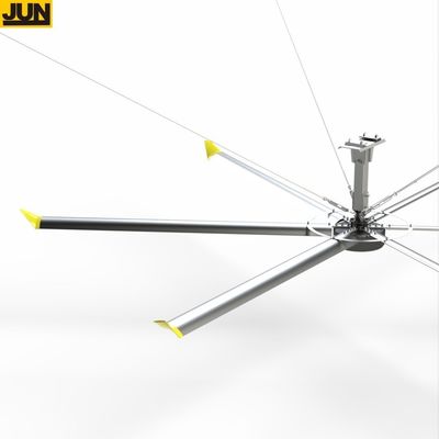 Un buen precio. Los ventiladores de techo de ahorro de energía de 24 pies grandes HVLS en DS-7.3S con tamaño y personalización de diámetro de 24 pies en línea