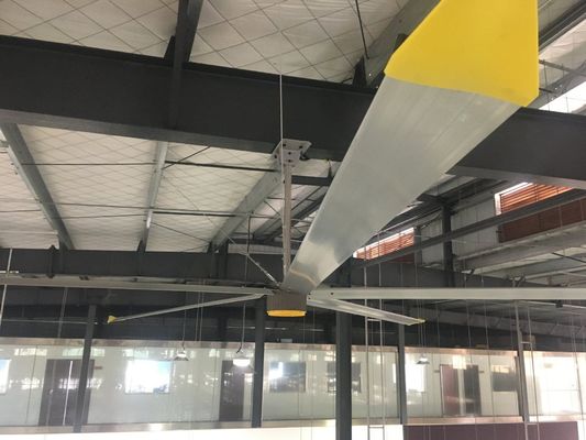 Un buen precio. 7.3 Meter de diámetro Hvls ventiladores industriales de techo con motor sin engranajes con imán permanente de ahorro de energía con certificación RoHS en línea