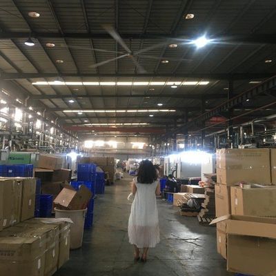Un buen precio. 7.3m 24FT Gran techo industrial para corriente eléctrica de corriente alterna tipo DX-7.3 de enfriamiento y ventilación de aire de almacén en línea