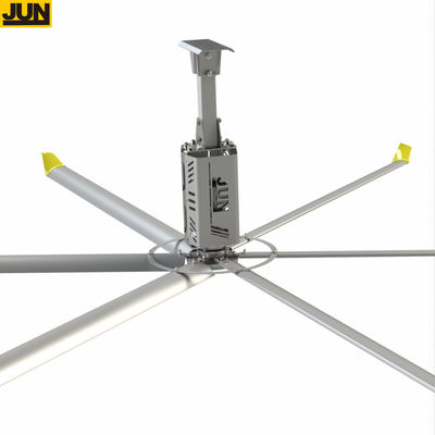 Un buen precio. 1.5KW 24FT HVLS de baja velocidad Ventiladores industriales para el hogar Residencial en línea