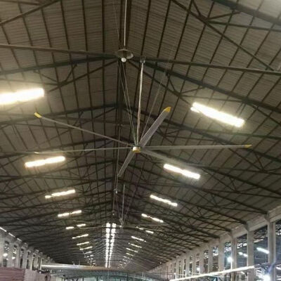 Un buen precio. Cuchilla de aleación de aluminio de gran capacidad para uso pesado con ventilador de techo de gran capacidad montado en techo adecuado para techos altos y áreas espaciosas en línea