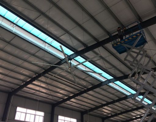 Un buen precio. Ventiladores industriales de HVLS comerciales en línea