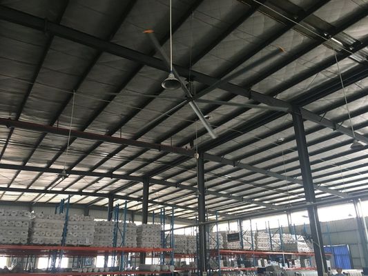 Un buen precio. Ventilador de techo de caja de engranajes de seis cuchillas de aluminio de gran ventilación en línea