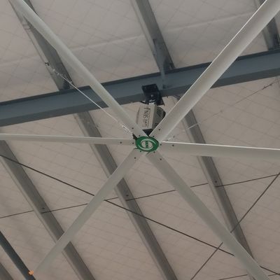 Un buen precio. ventilación de refrigeración ventiladores de techo de caja de engranajes de 24 pies para habitaciones grandes en línea