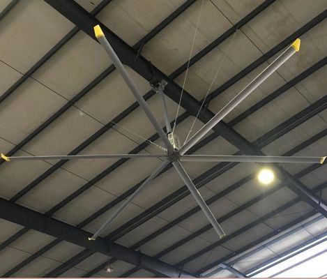 Un buen precio. Taller de gran superficie Aire de enfriamiento Ventilación ventiladores HVLS grandes en línea