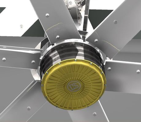 Un buen precio. Refrigerador de almacén ventilador de techo HVLS para espacios grandes habitaciones grandes en línea