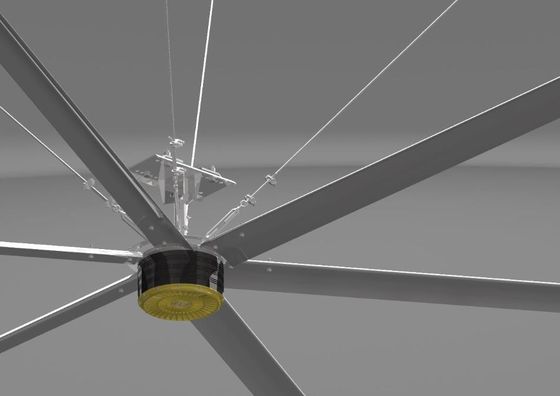 Un buen precio. Ventiladores de techo de almacén de 20 ft en línea